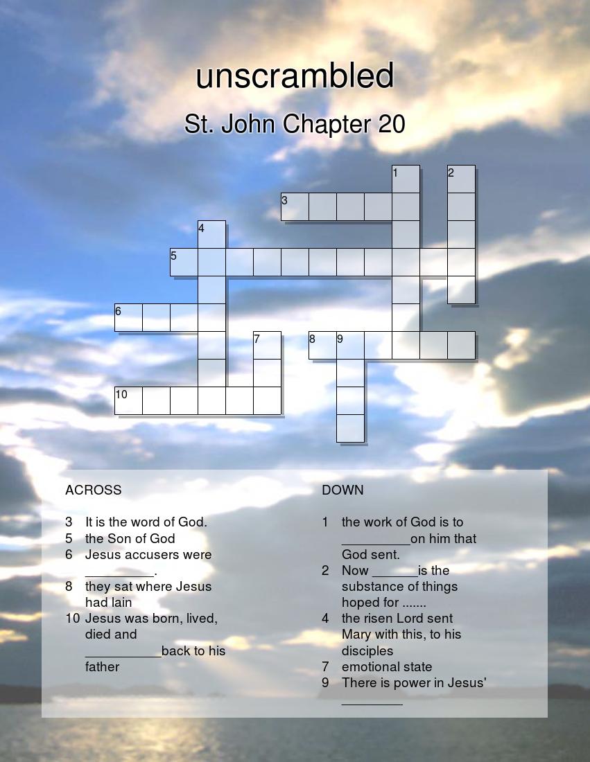 Interactive Crossword Puzzle